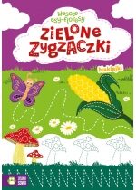 Produkt oferowany przez sklep:  Wesołe esy-floresy. Zielone zygzaczki