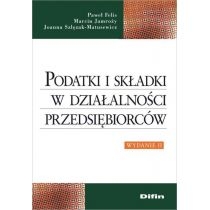 Produkt oferowany przez sklep:  Podatki I Składki W Działalności Przedsiębiorców