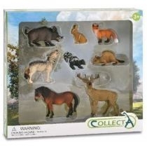 Produkt oferowany przez sklep:  Zestaw leśne zwierzęta 8 el.