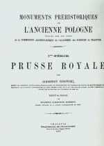 Produkt oferowany przez sklep:  Prusse Royale Reprint Zabytki Przedhistoryczne