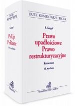 Produkt oferowany przez sklep:  Prawo upadłościowe Prawo restrukturyzacyjne Komentarz