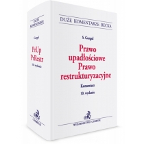 Produkt oferowany przez sklep:  Prawo upadłościowe Prawo restrukturyzacyjne Komentarz