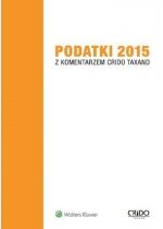 Produkt oferowany przez sklep:  Podatki 2015 Z Komenyarzem Crido Taxand