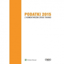 Produkt oferowany przez sklep:  Podatki 2015 Z Komenyarzem Crido Taxand