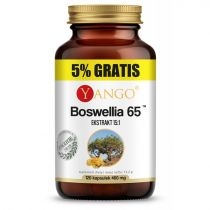 Produkt oferowany przez sklep:  Yango Boswellia 65™ - ekstrakt 65% suplement diety 120 kaps.