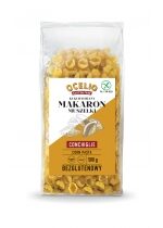 Produkt oferowany przez sklep:  Ocelio Bezglutenowy makaron muszelki conchiglie 500 g