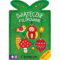 Produkt oferowany przez sklep:  Świąteczne kolorowanie z bombkami