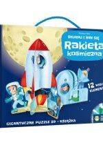 Produkt oferowany przez sklep:  Puzzle Składaj i baw się Rakieta Zielona Sowa