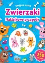 Produkt oferowany przez sklep:  Szalone oczka. Naklejkowe przygody. Zwierzaki