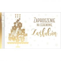 Produkt oferowany przez sklep:  Zaproszenie na Ceremonię Zaślubin