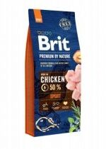 Produkt oferowany przez sklep:  Brit Premium by Nature sport chicken karma sucha dla psów 15 kg