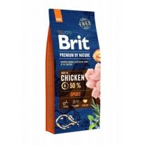 Produkt oferowany przez sklep:  Brit Premium by Nature sport chicken karma sucha dla psów 15 kg