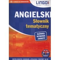 Produkt oferowany przez sklep:  LINGO Angielski słownik tematyczny + CD