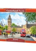 Produkt oferowany przez sklep:  Puzzle 1000 el. Busy Morning in London Castorland