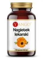 Produkt oferowany przez sklep:  Yango Nagietek lekarski - ekstrakt suplement diety 90 kaps.