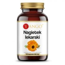 Produkt oferowany przez sklep:  Yango Nagietek lekarski - ekstrakt suplement diety 90 kaps.