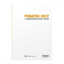 Produkt oferowany przez sklep:  Podatki 2017 Z Komentarzem Crido Taxand