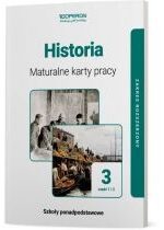 Produkt oferowany przez sklep:  Historia 3. Maturalne karty pracy. Zakres rozszerzony. Część 1 i 2. Szkoły ponadpodstawowe