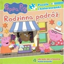 Produkt oferowany przez sklep:  Książeczka z puzzlami. Rodzinna podróż