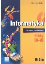 Produkt oferowany przez sklep:  Informatyka 4-6 podr Koba MIGRA +CD GR. (stare)