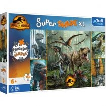 Produkt oferowany przez sklep:  Puzzle 160 el. XL Niezwykłe dinozaury Trefl