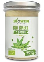 Produkt oferowany przez sklep:  Biowen Białko z grochu - suplement diety 250 g Bio
