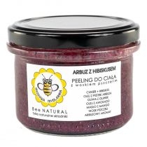 Produkt oferowany przez sklep:  Miodowa Mydlarnia Peeling do ciała Arbuz z hibiskusem 200 g
