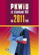 Produkt oferowany przez sklep:  PKWiU ze stawkami VAT na 2011 rok