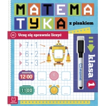 Produkt oferowany przez sklep:  Matematyka z pisakiem. Uczę się sprawnie liczyć. Klasa 1