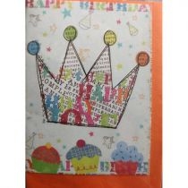 Produkt oferowany przez sklep:  Minikarnet Urodzinowy Happy Birthday 5x7 cm
