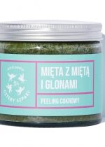 Produkt oferowany przez sklep:  Mydlarnia 4 Szpaki Peeling cukrowy do ciała Mięta z Miętą i glonami 250 ml