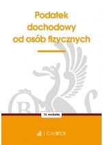 Produkt oferowany przez sklep:  Podatek dochodowy od osób fizycznych (14. wydanie)