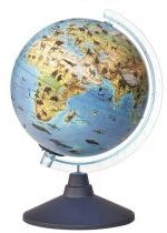 Produkt oferowany przez sklep:  Globus podświetlany Dzikie zwierzęta 19256 21 cm