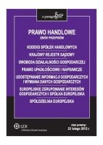 Produkt oferowany przez sklep:  Prawo Handlowe Zbiór Przepisów