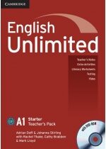 Produkt oferowany przez sklep:  English Unlimited Starter Teacher's Pack +DVD