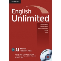 Produkt oferowany przez sklep:  English Unlimited Starter Teacher's Pack +DVD