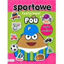 Produkt oferowany przez sklep:  POU. Sportowe łamigłówki. Książka z naklejkami