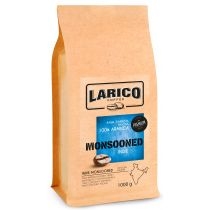 Produkt oferowany przez sklep:  Larico Kawa ziarnista wypalana metodą tradycyjną Monsooned 1 kg