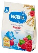 Produkt oferowany przez sklep:  Nestle Kaszka mleczno-ryżowa malina dla niemowląt po 4 miesiącu 230 g
