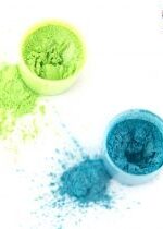 Produkt oferowany przez sklep:  Pigment metaliczny zestaw nr 2 - 2 kolory po 10ml (niebieski/zielony) Slimebox