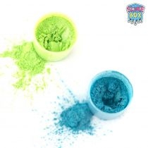 Produkt oferowany przez sklep:  Pigment metaliczny zestaw nr 2 - 2 kolory po 10ml (niebieski/zielony) Slimebox