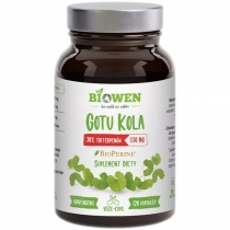 Produkt oferowany przez sklep:  Biowen Gotu Kola - suplement diety 120 kaps.
