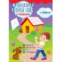 Produkt oferowany przez sklep:  Koloruj i ucz się z pieskiem