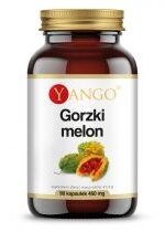 Produkt oferowany przez sklep:  Yango Gorzki melon - ekstrakt Suplement diety 90 kaps.