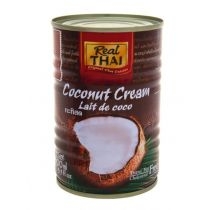 Produkt oferowany przez sklep:  Real Thai Kokosowy krem-śmietanka ekstr. 95% (21% tł) 400 ml