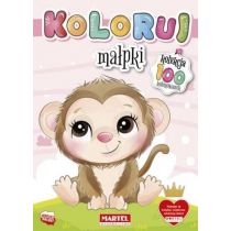 Produkt oferowany przez sklep:  Kolekcja Koloruj - Małpki