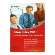 Produkt oferowany przez sklep:  Prawo Pracy 2010 Obowiązki Pracodawcy Wobec Pracowników