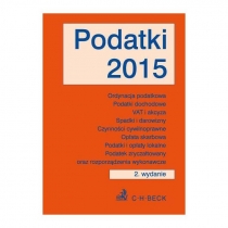 Produkt oferowany przez sklep:  Podatki 2015