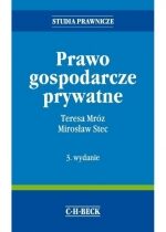 Produkt oferowany przez sklep:  Prawo gospodarcze prywatne