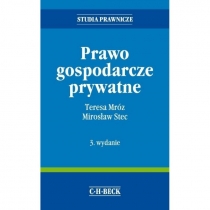 Produkt oferowany przez sklep:  Prawo gospodarcze prywatne